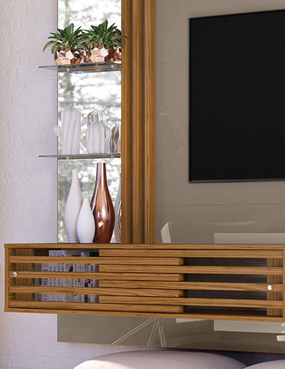 Mueble flotante para TV tipo panel Frizz Supreme (55")
