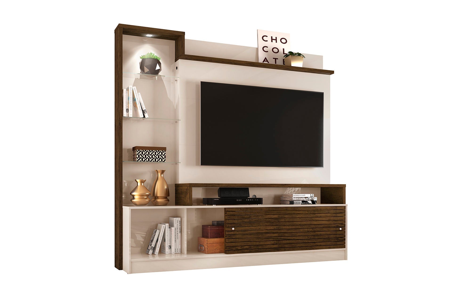 Mueble para TV tipo centro de entretenimiento Frizz Prime (55 pulgadas)