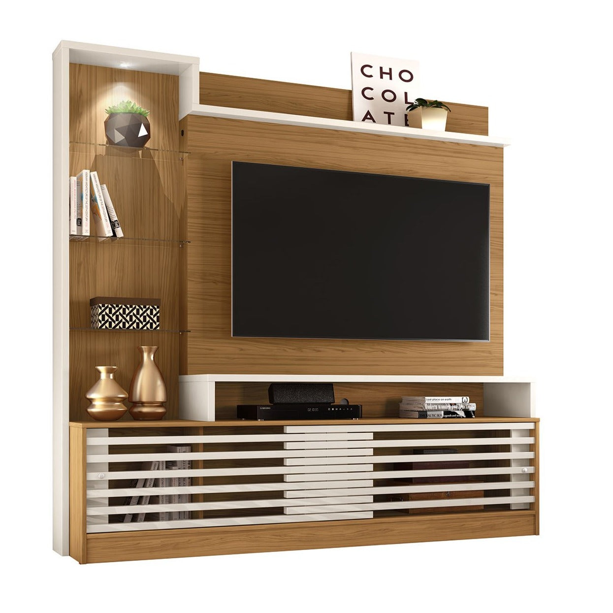 Mueble para TV tipo centro de entretenimiento Frizz Prime (55 pulgadas)