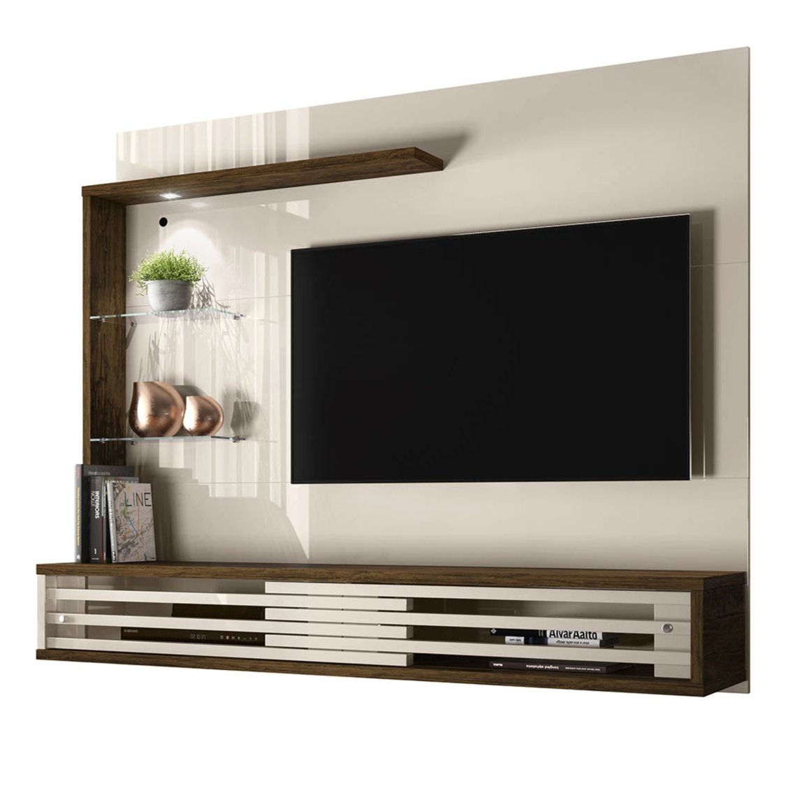 Mueble para TV tipo panel flotante Frizz Select 160 (50")