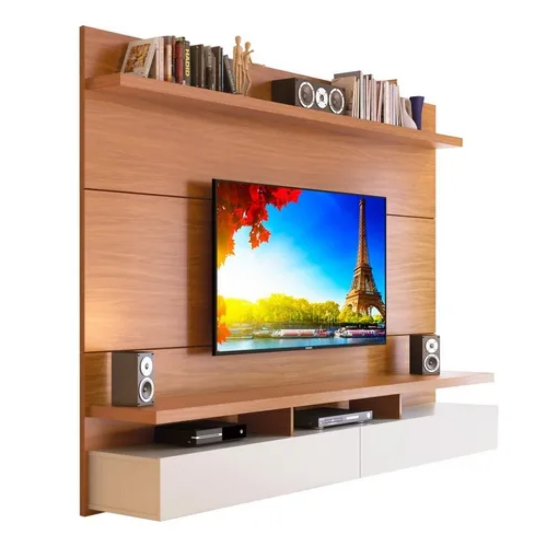 Panel para TV colgante City 220 cm (75")
