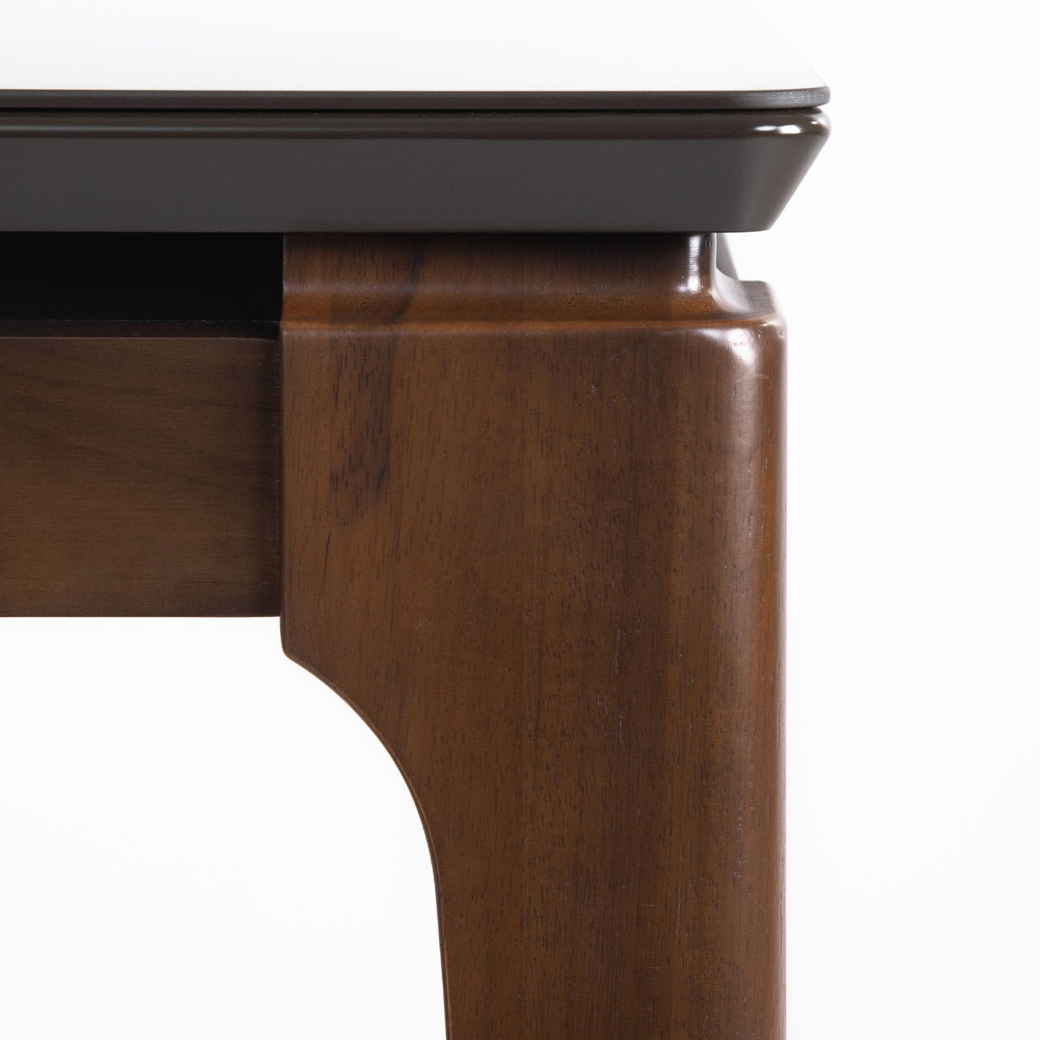 Mesa de comedor con vidrio Float 219 cm