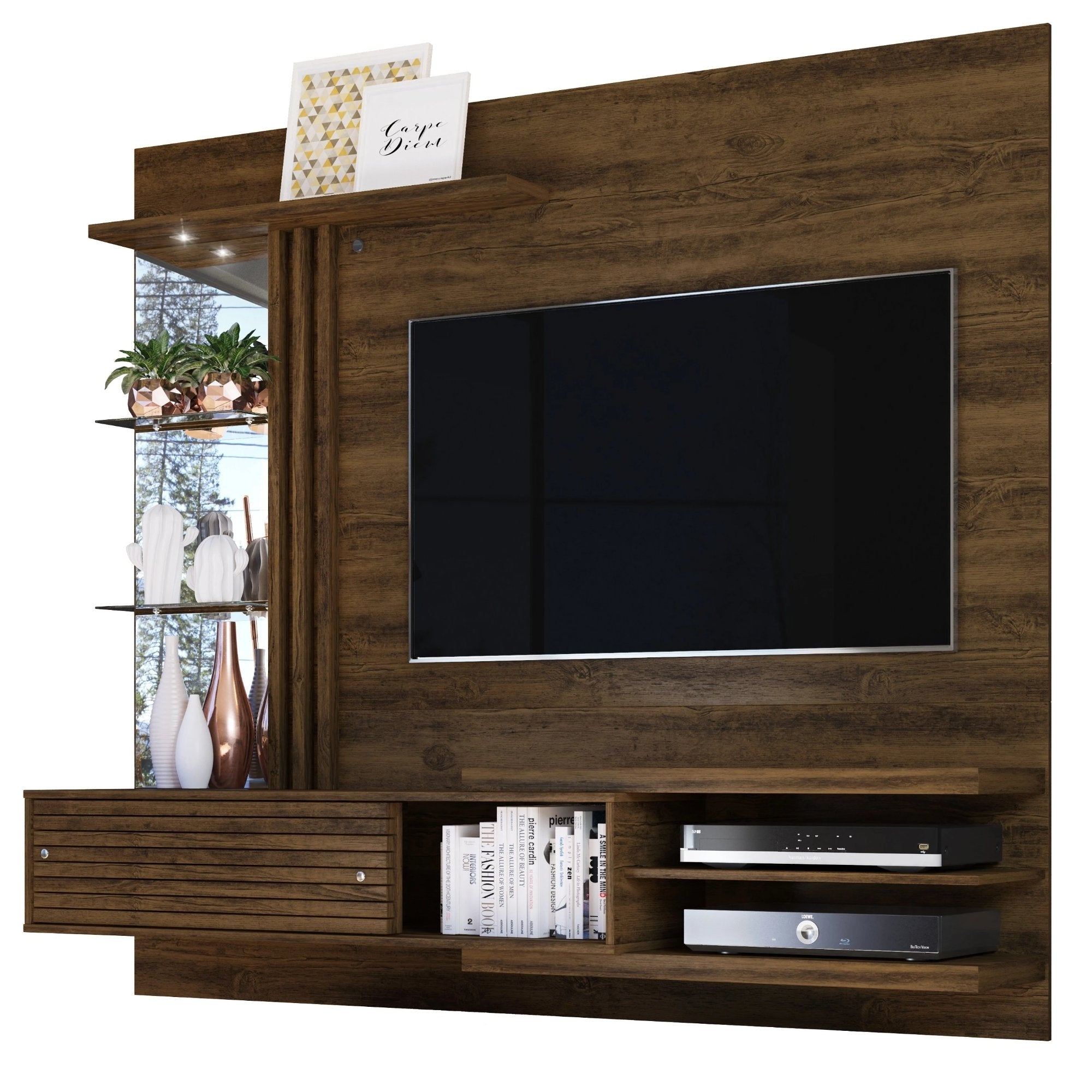 Mueble para TV flotante tipo Panel Colgante Frizz Supreme (55")