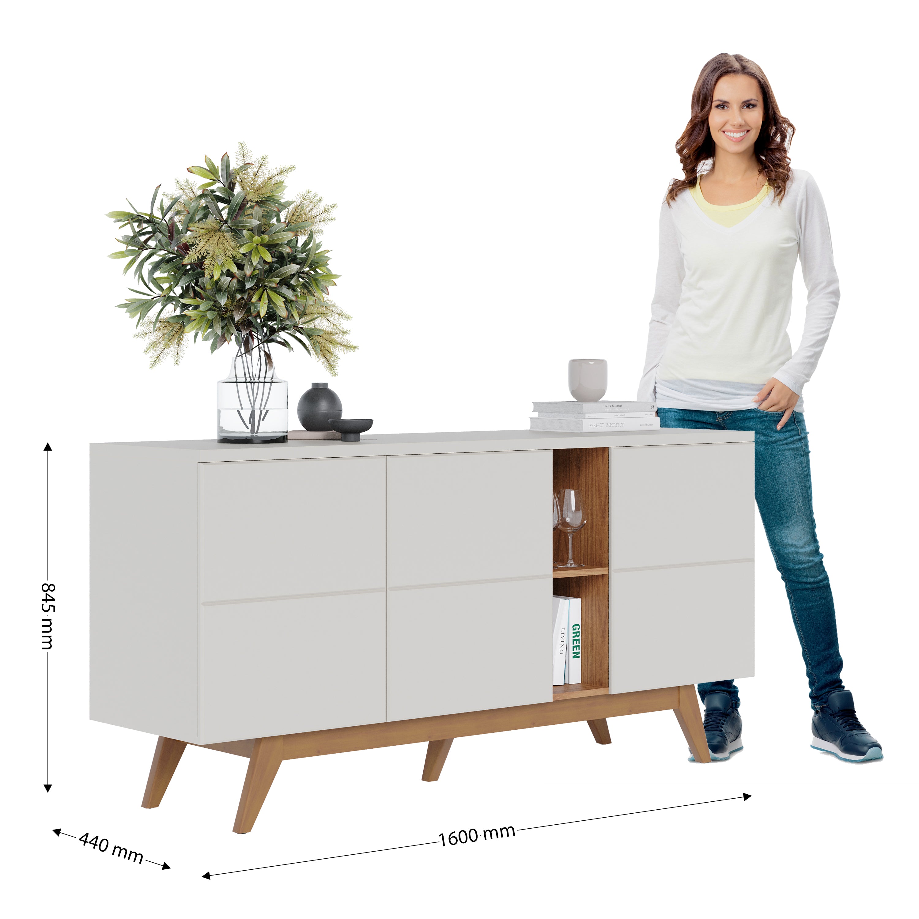 Bufetera Credenza Noronha 160