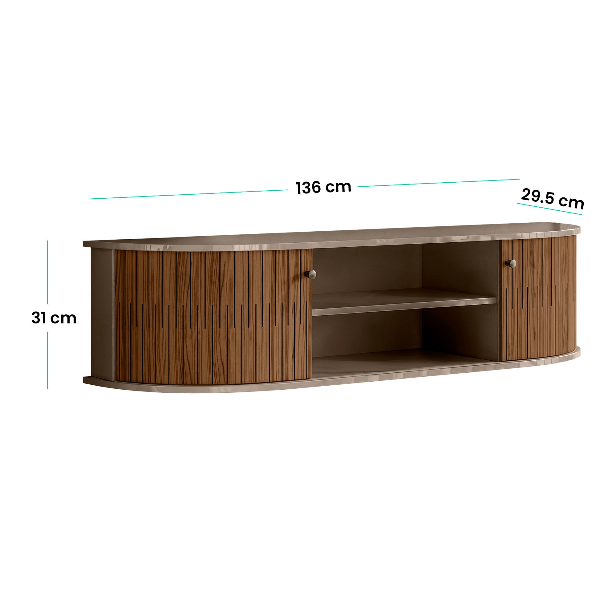 Mueble Flotante de TV (60") Modena