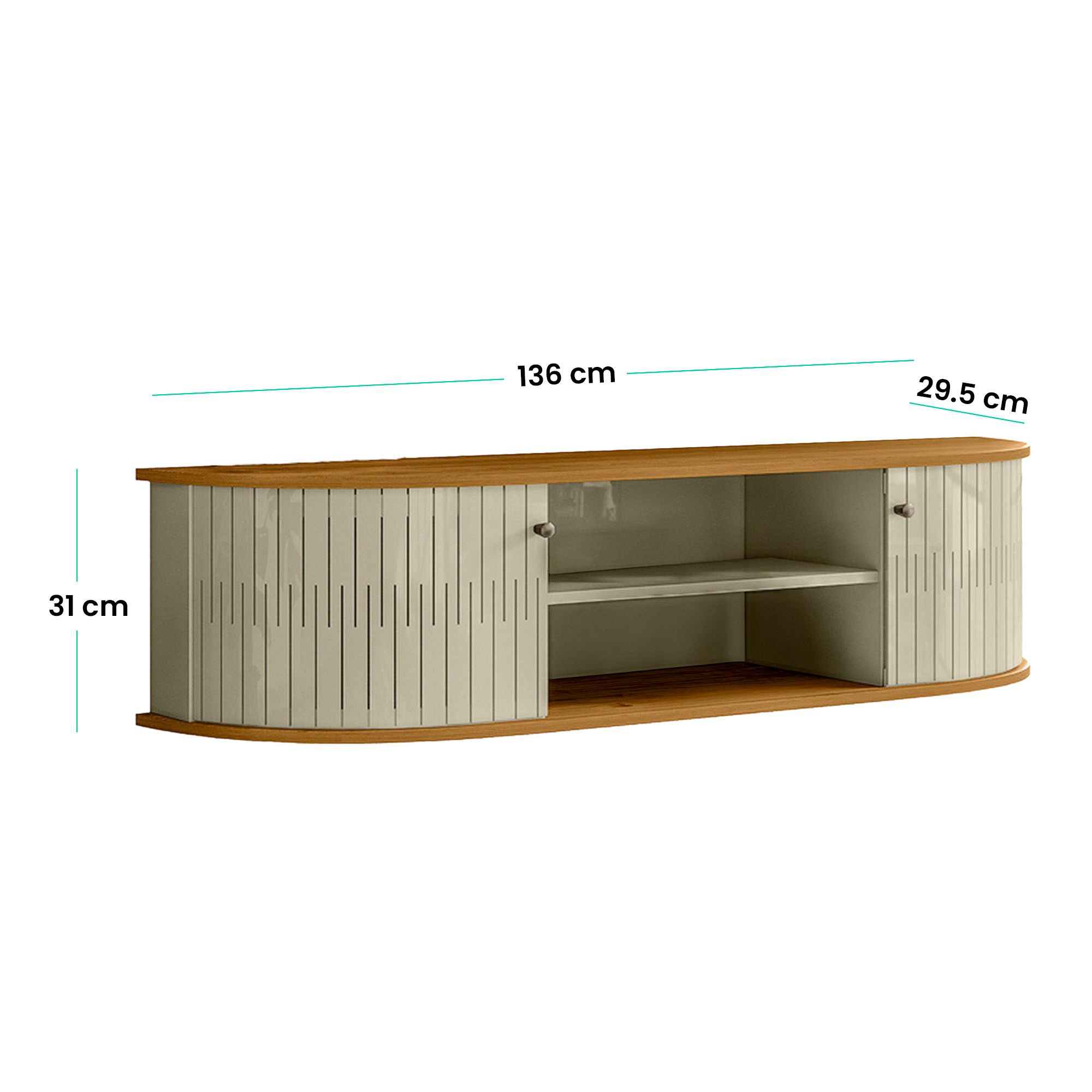 Mueble Flotante de TV (60") Modena