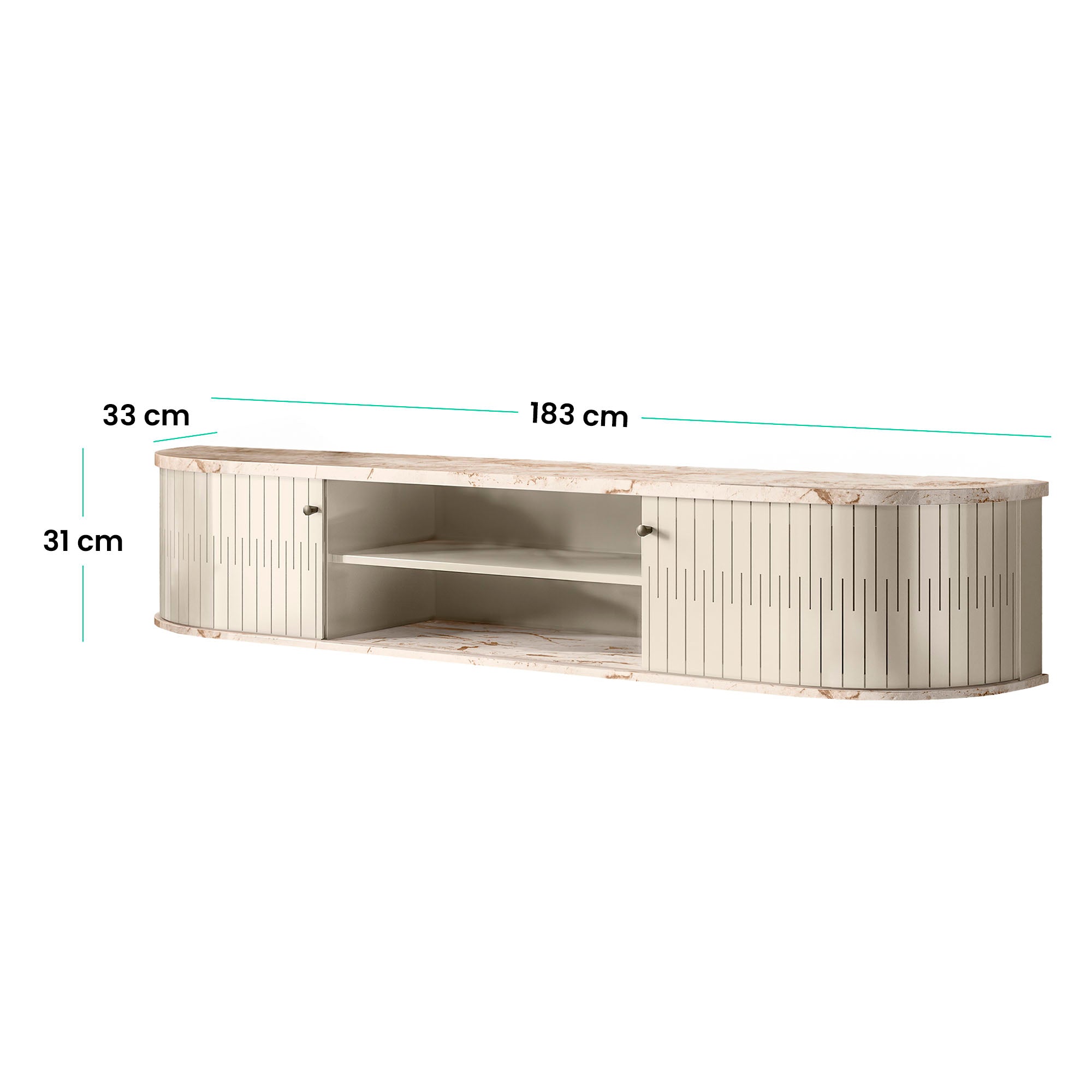 Mueble Flotante de TV (75") Algarve