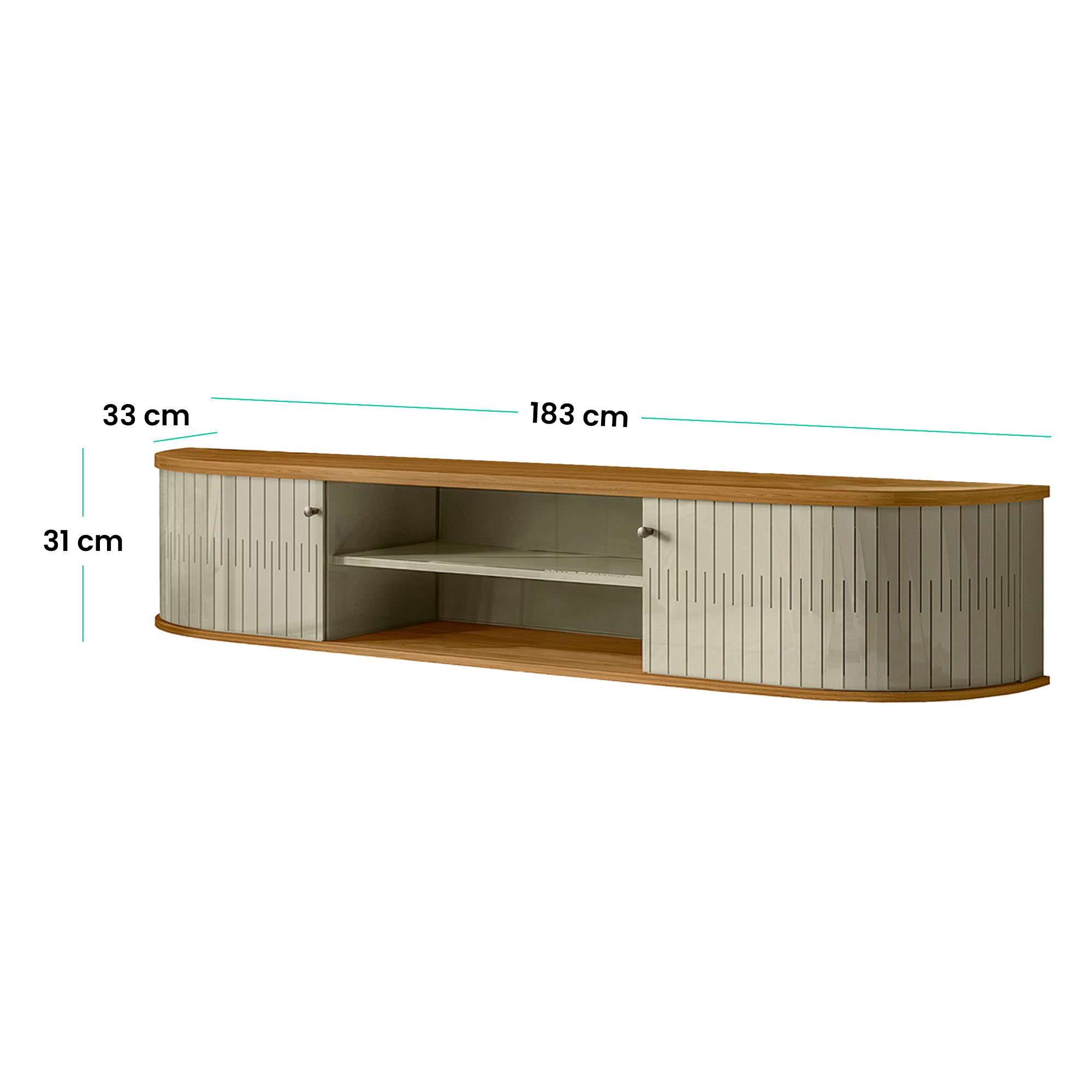 Mueble Flotante de TV (75") Algarve