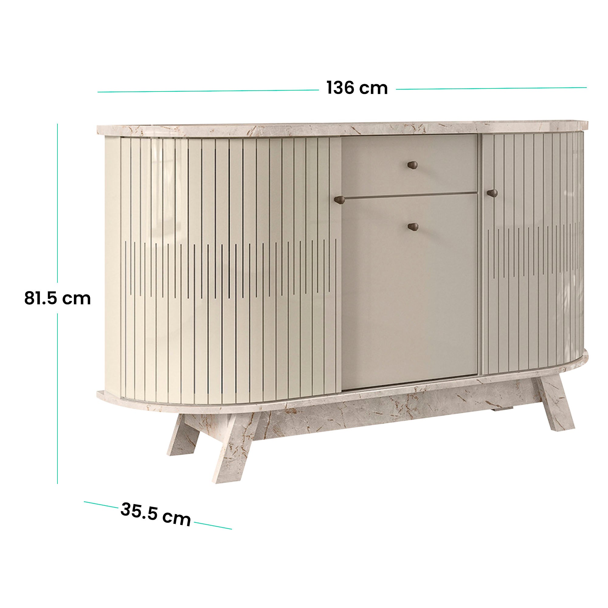 Bufetera Credenza Monza