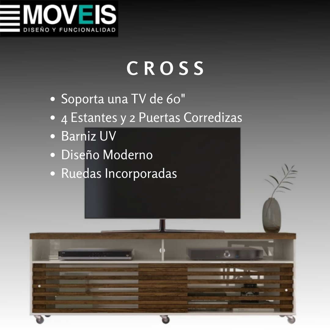 Mueble para TV Cross 180 (65")