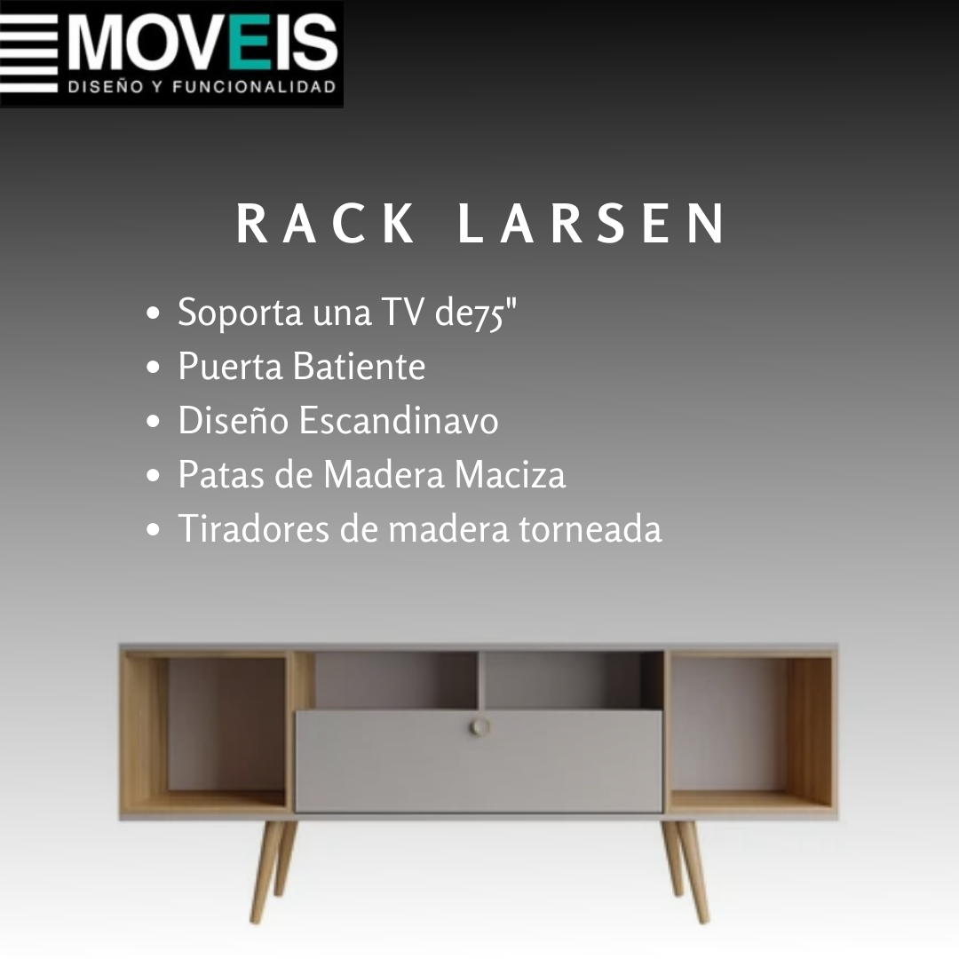 Mueble para TV Larsen 160 (65")