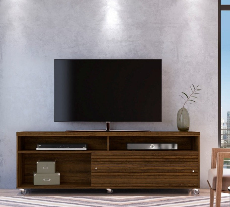 Mueble moderno para TV tipo gabinete con espacio de guardado Cross 180 cm (65")